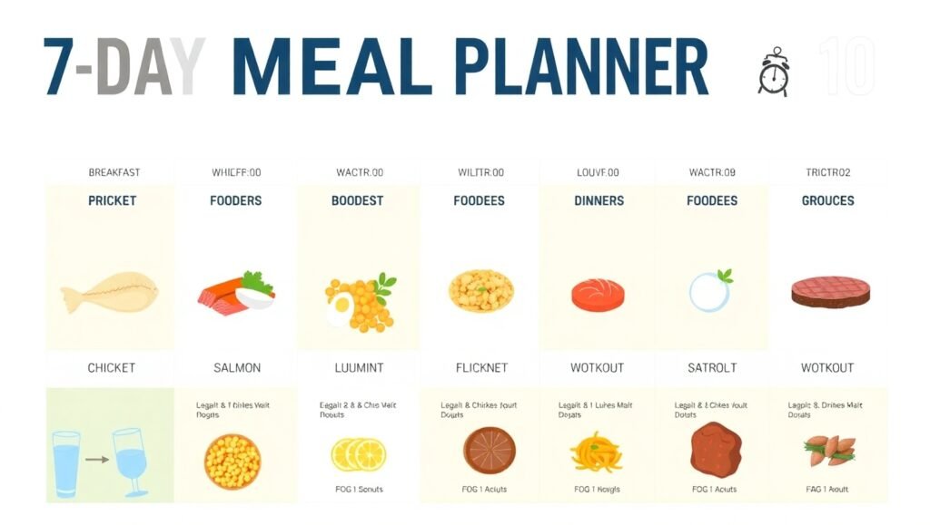 7 Day High Protein Diet Plan for Weight Loss
