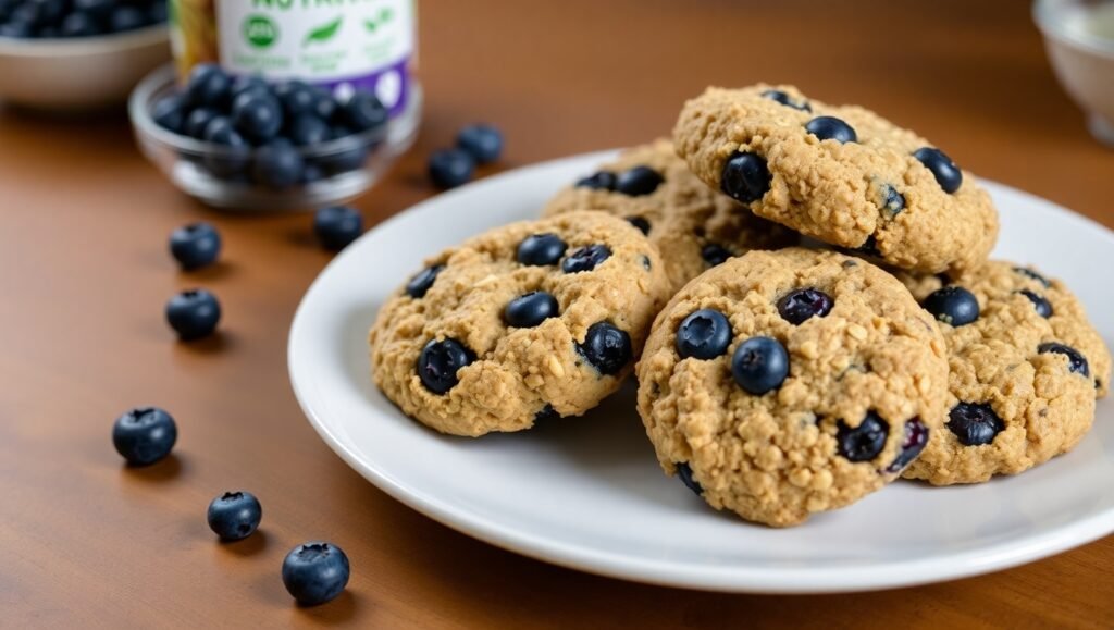 Blueberry Low Calorie Dessert
