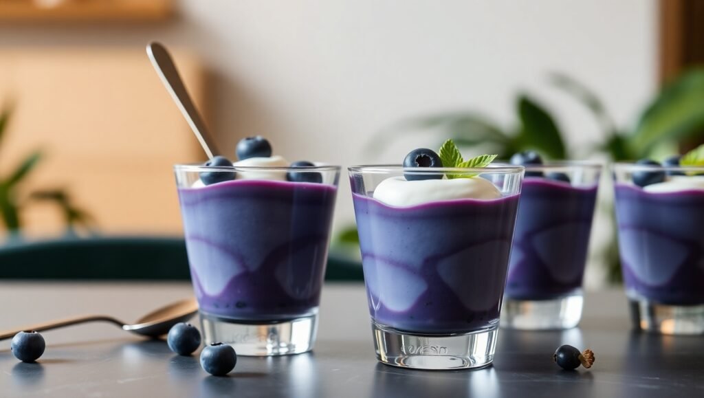 Blueberry Low Calorie Dessert