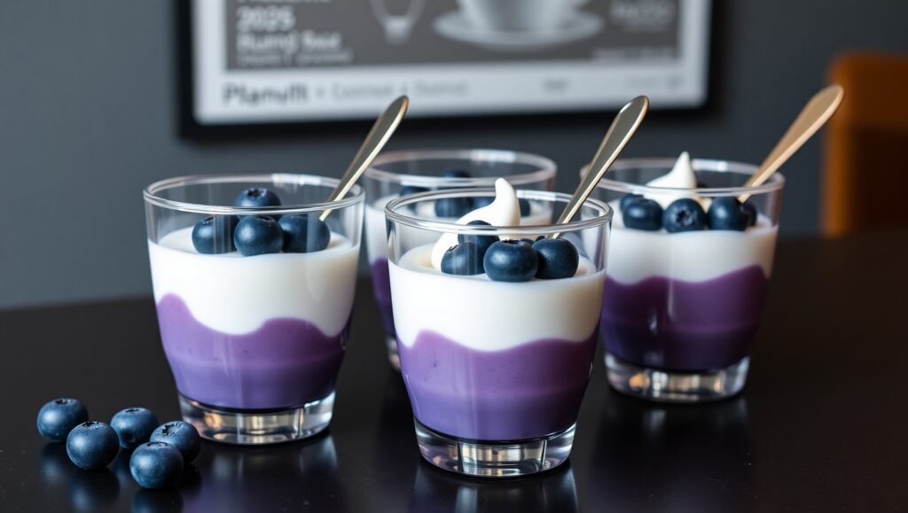 Blueberry Low Calorie Dessert